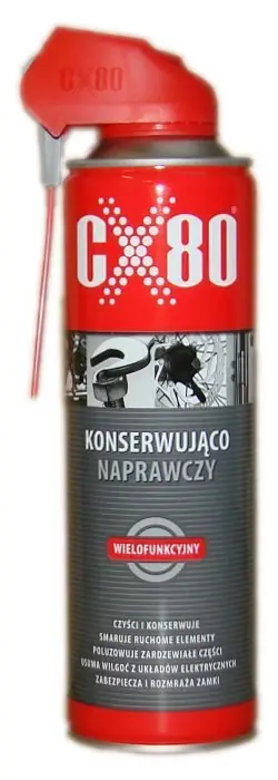 Popularny CX-80 Płyn konserwująco-naprawczy 500ml duospray